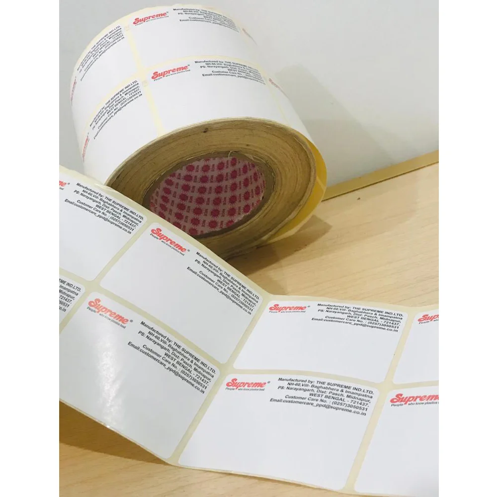 Pre-printed barcode label