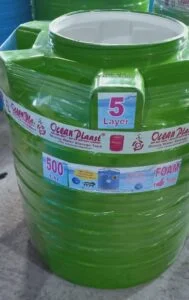 Water tank stickers